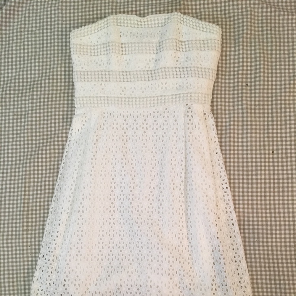 Cute eyelet summer dress